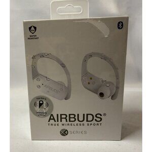 Airbuds True Wireless Sport Athletic Earbuds Bluetooth Sweat Resistant White T11